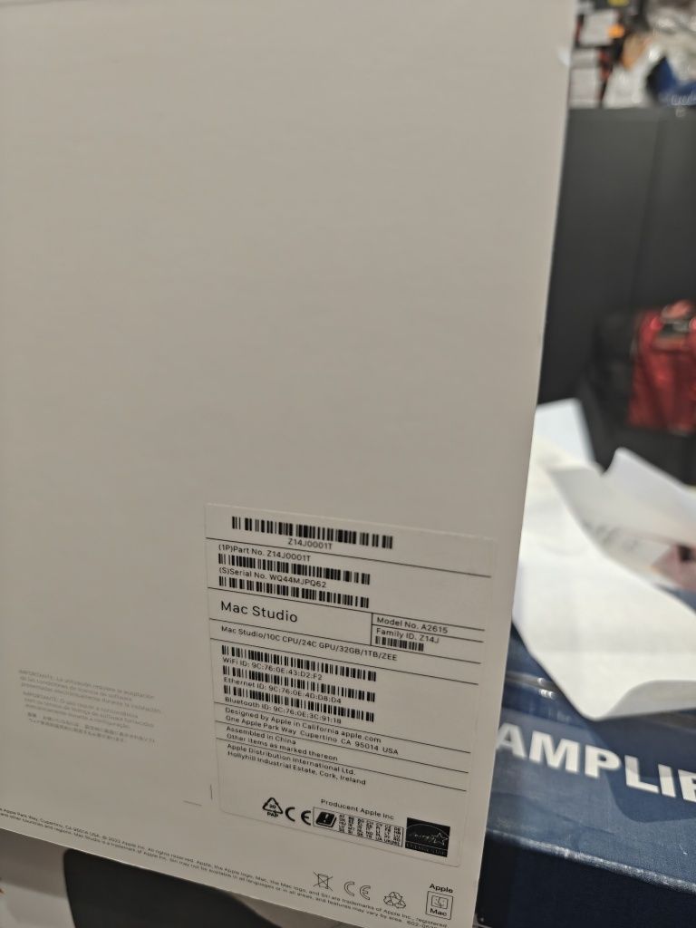 Mac Studio M1 Max 10-CORE CPU 32-CORE GPU, 32GB RAM, 1TB SSD.. PAT-KOM