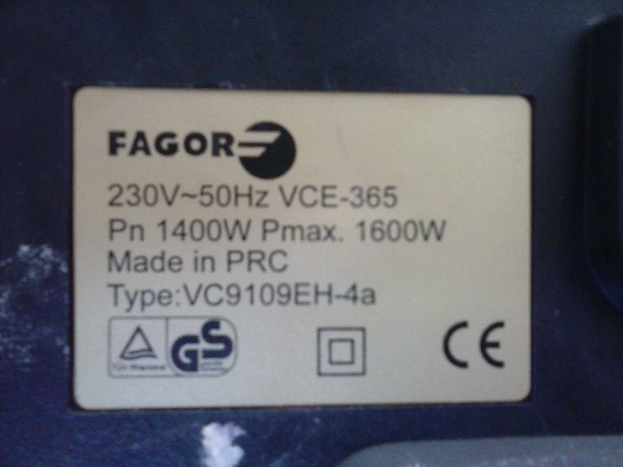 Aspirador Fagor 1400 W _ Todos Acessórios