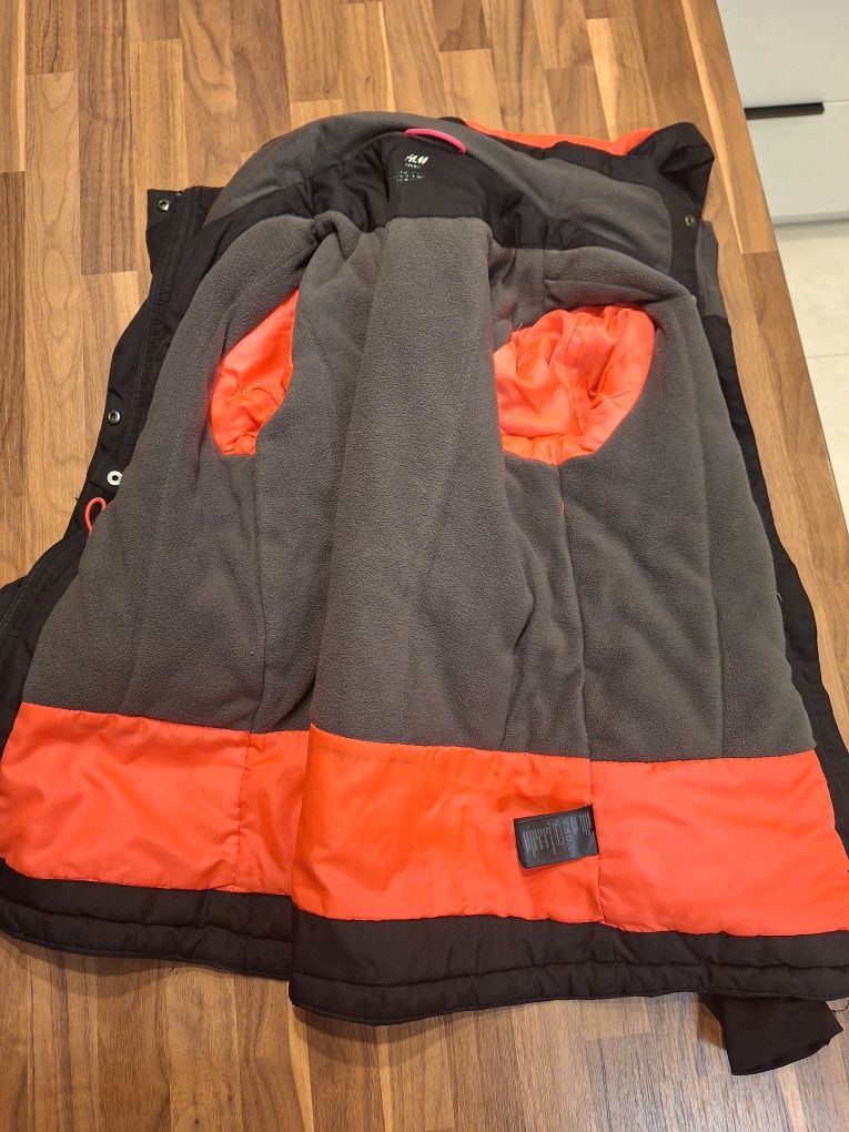Kurtka zimowa, narciarska H&M sport rozm XS/146