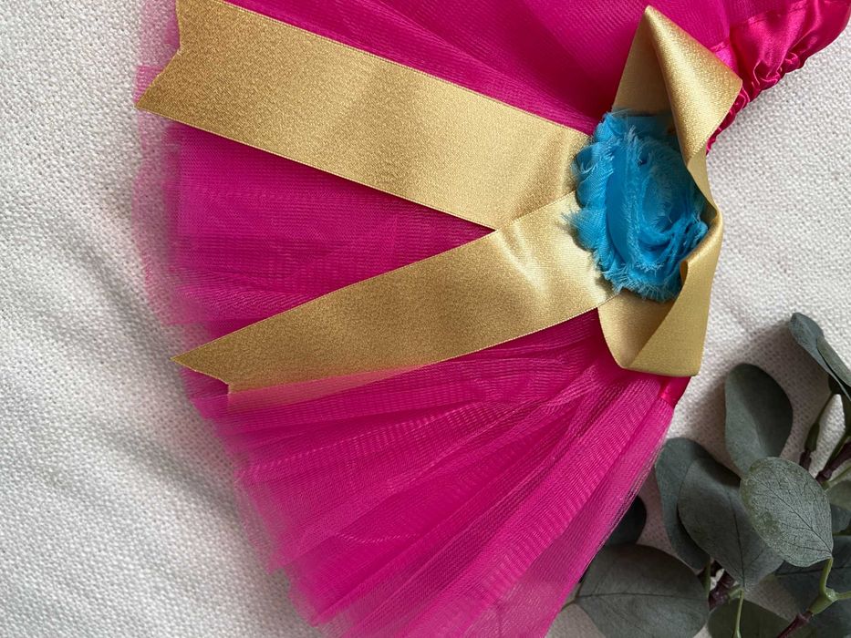 NOWA Tiulowa spódniczka r 68/74