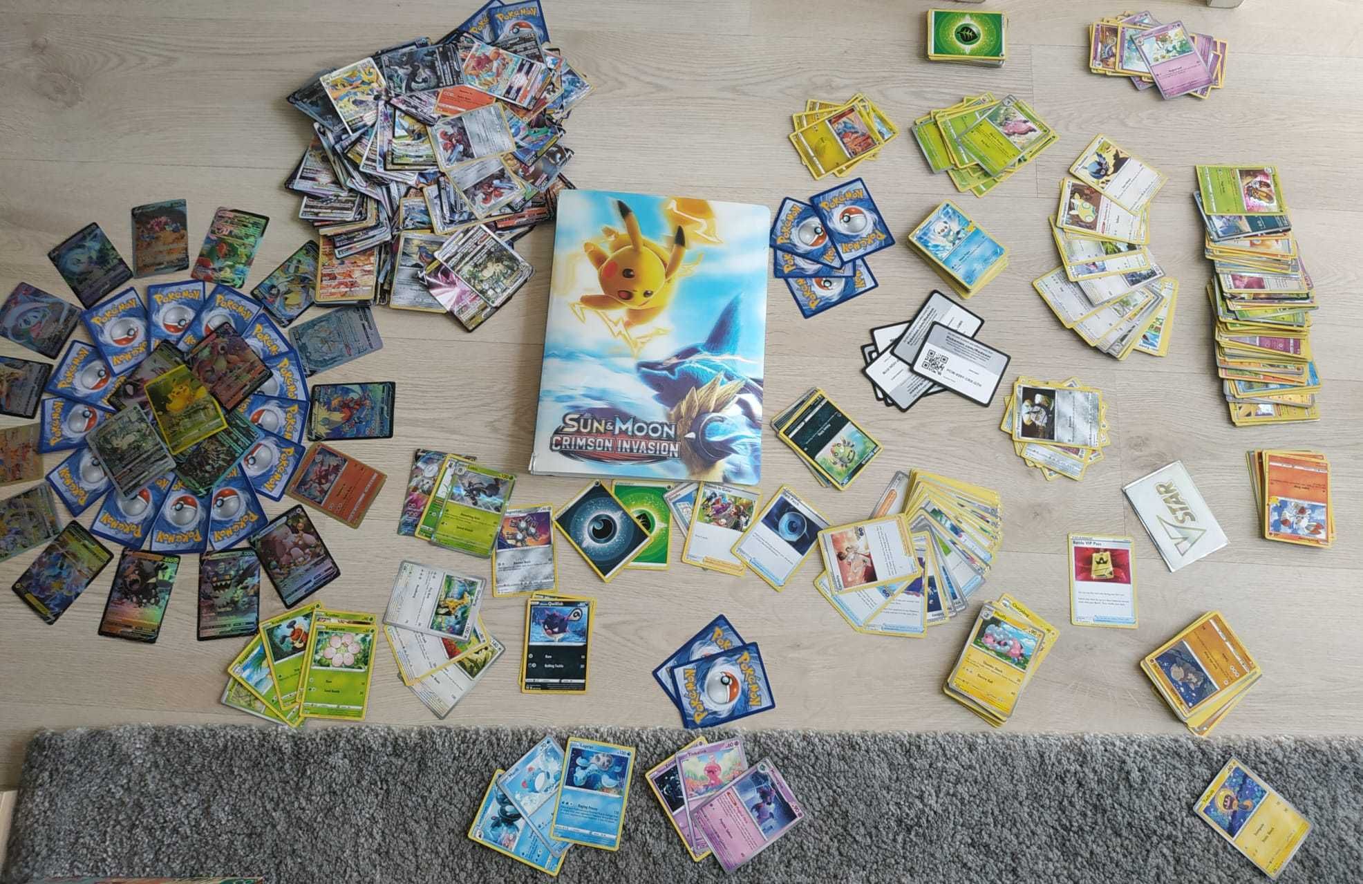 Karty Pokemon ponad 500 sztuk + album