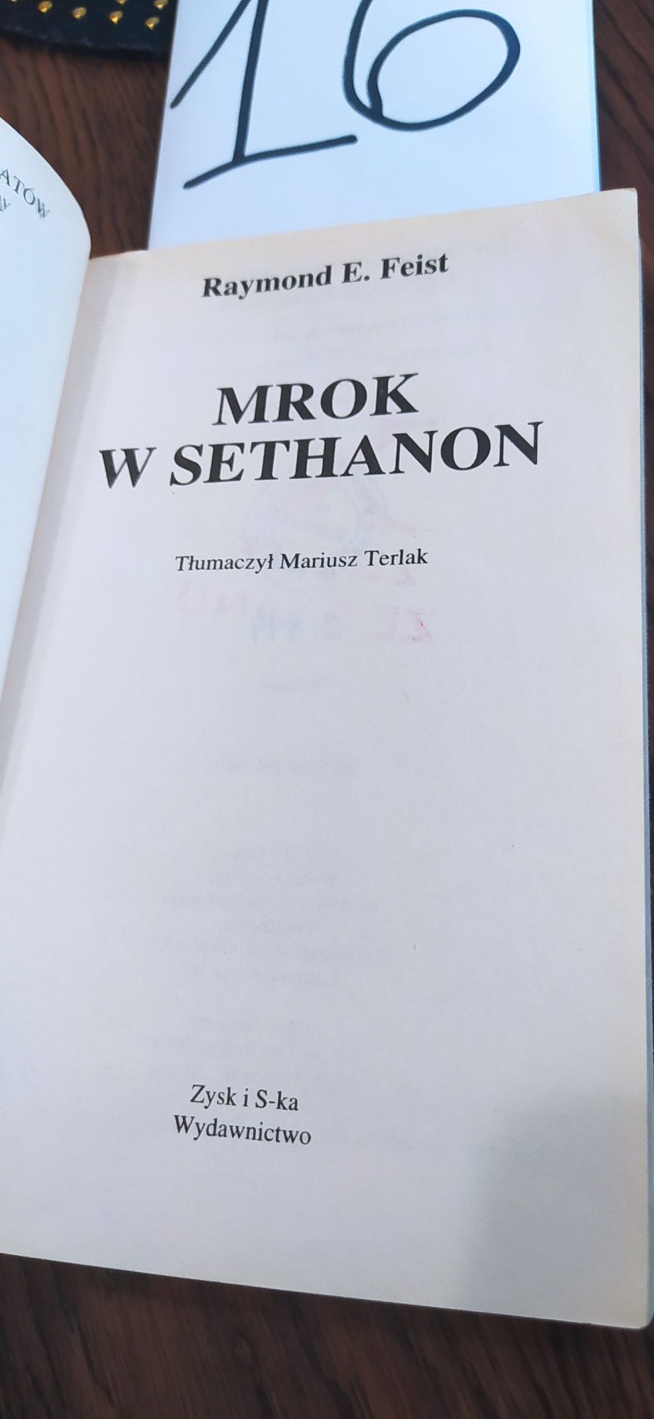 Mrok W Sethanon Raymond E. Feist