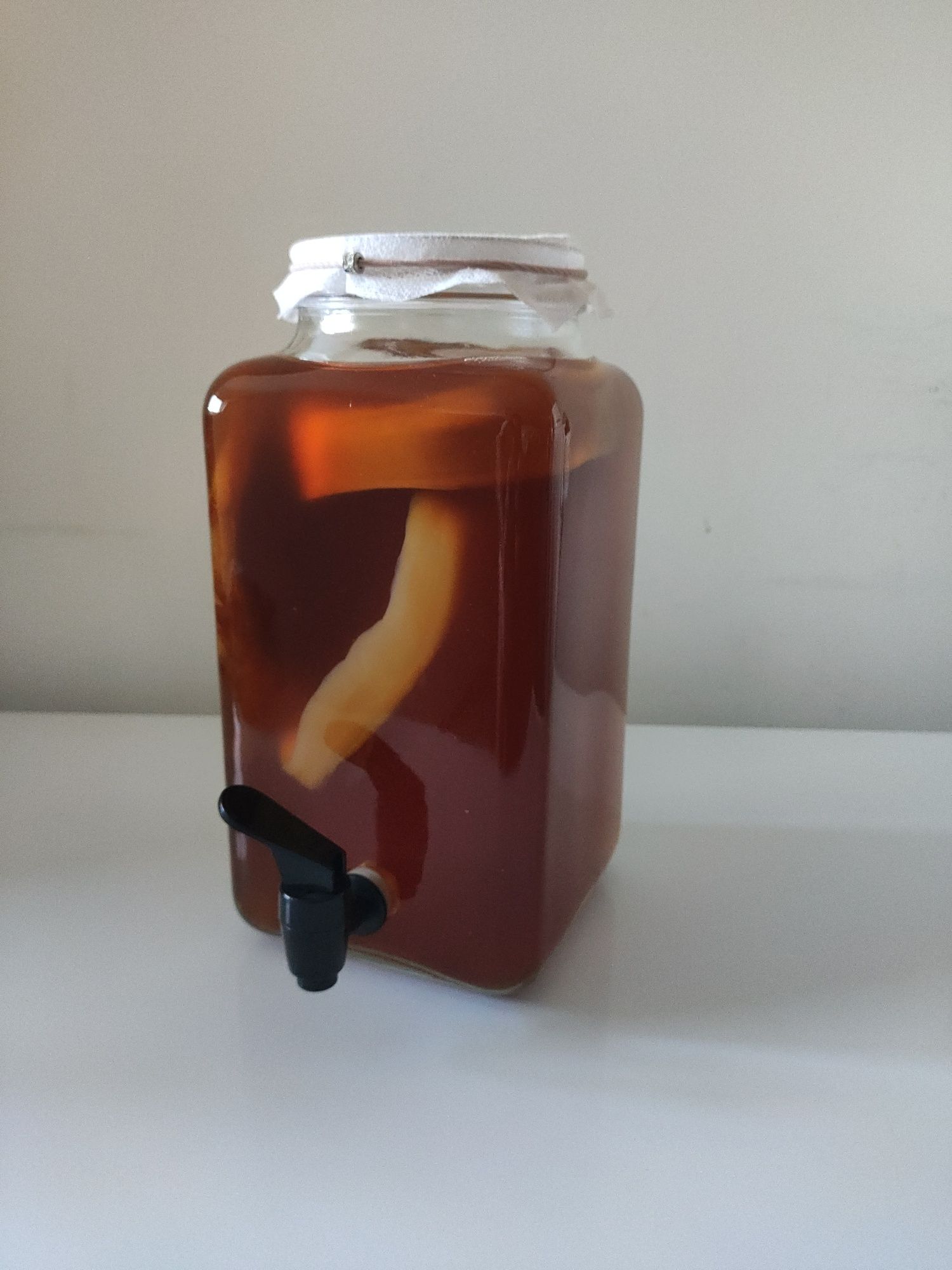 Kombucha de chá preto