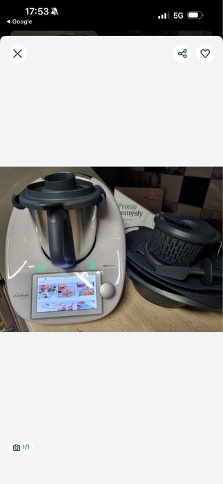 Thermomix TM6 bialy 2 lata GWARANCJI