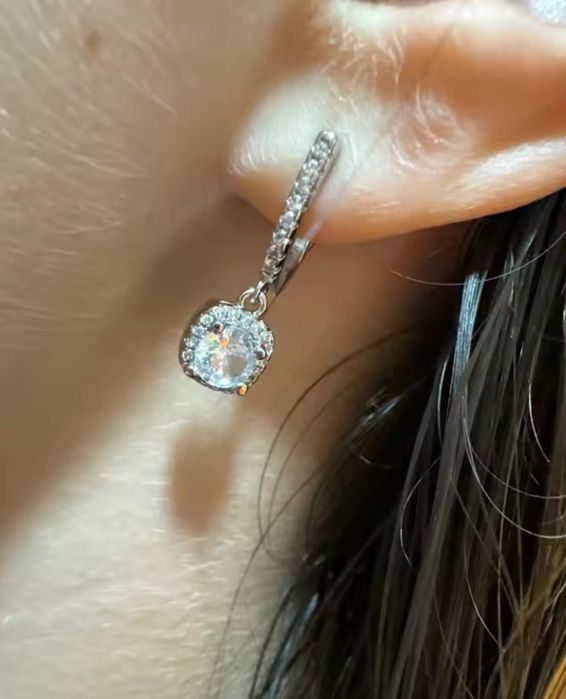 Серебряные серёжки