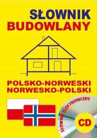 Słownik Budowlany Pol-norweski Norwesko-pol + Cd