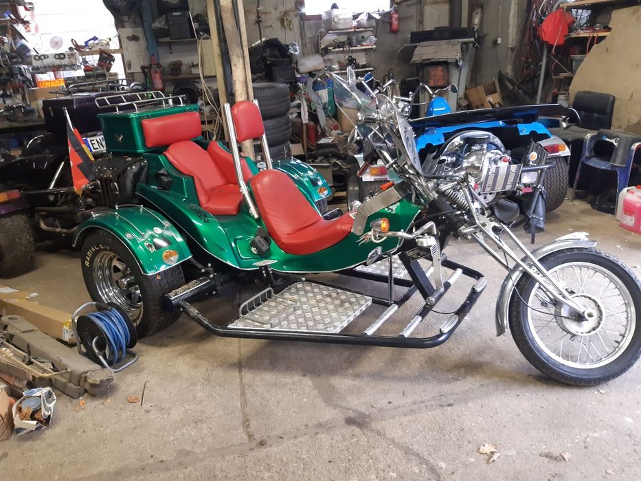 Trike Trajka 3 szt Trzykołowiec Garbus Rewaco Boom WK