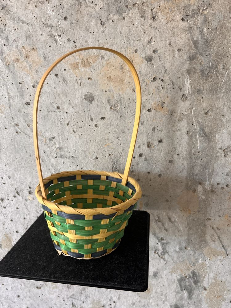 Nowy koszyk wiklinowy zara home