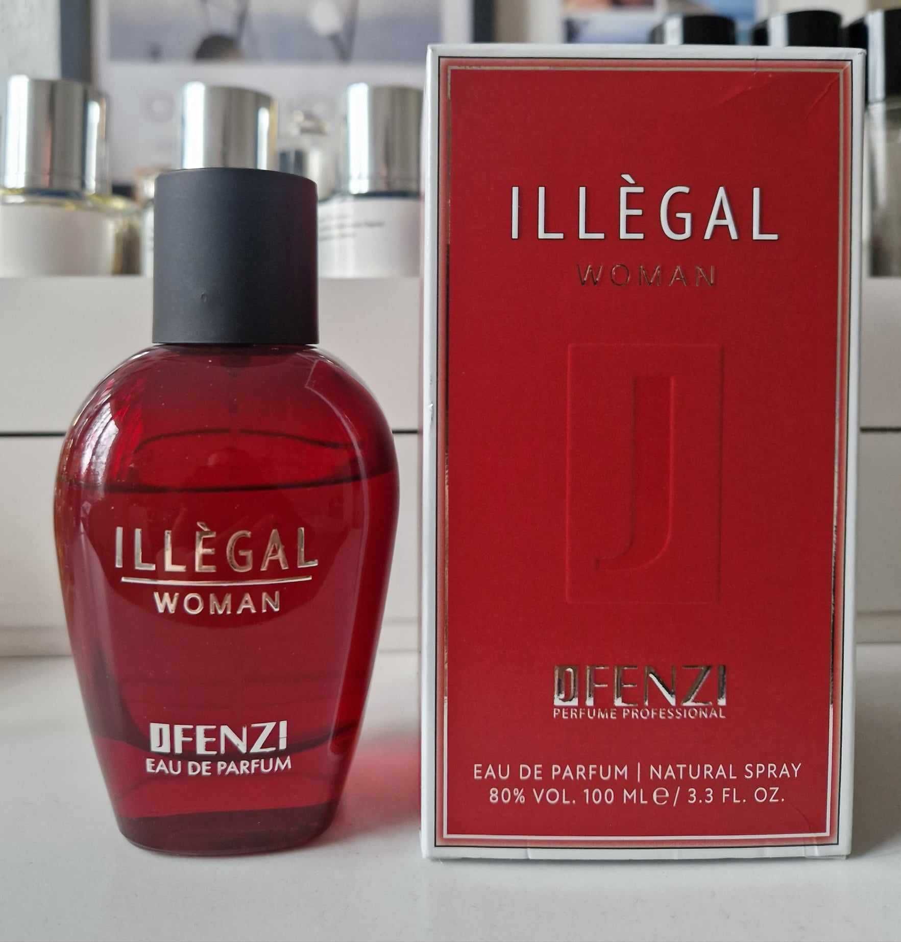 JFenzi Illegal perfumy damskie jak GIVENCHY L'Interdit Rouge 100 ml