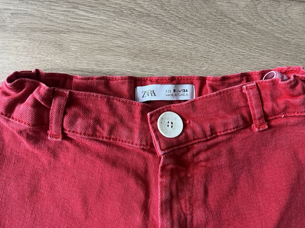 Zara spodnie jeansowe -134 cm-9lat