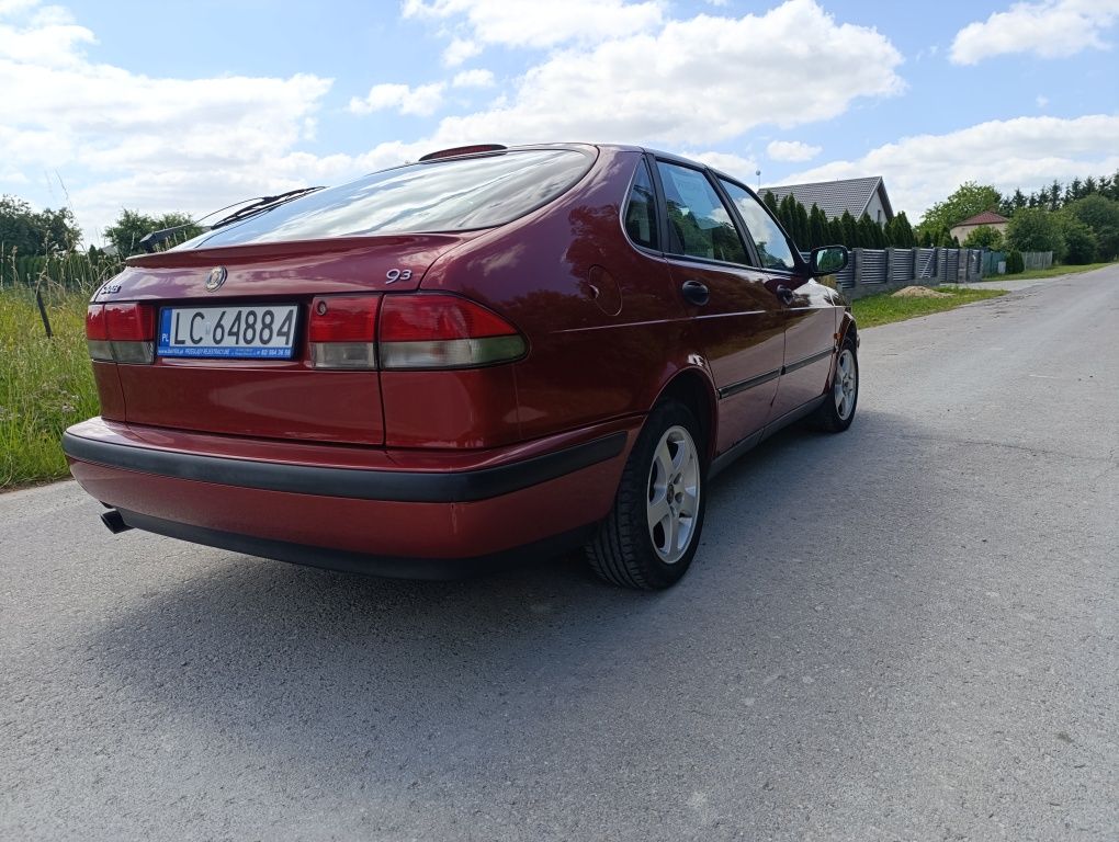 Saab 93 2.0 benzyna + LPG niski przebieg
