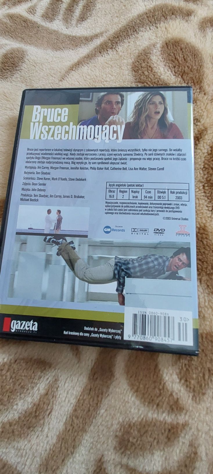 Płyta film na dvd DVD Bruce wszechmogacy