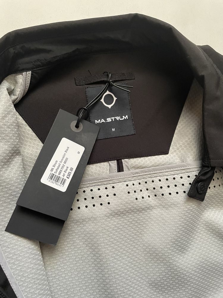 Куртка MA.Strum Softshell Overshirt Jet Black Оригінал