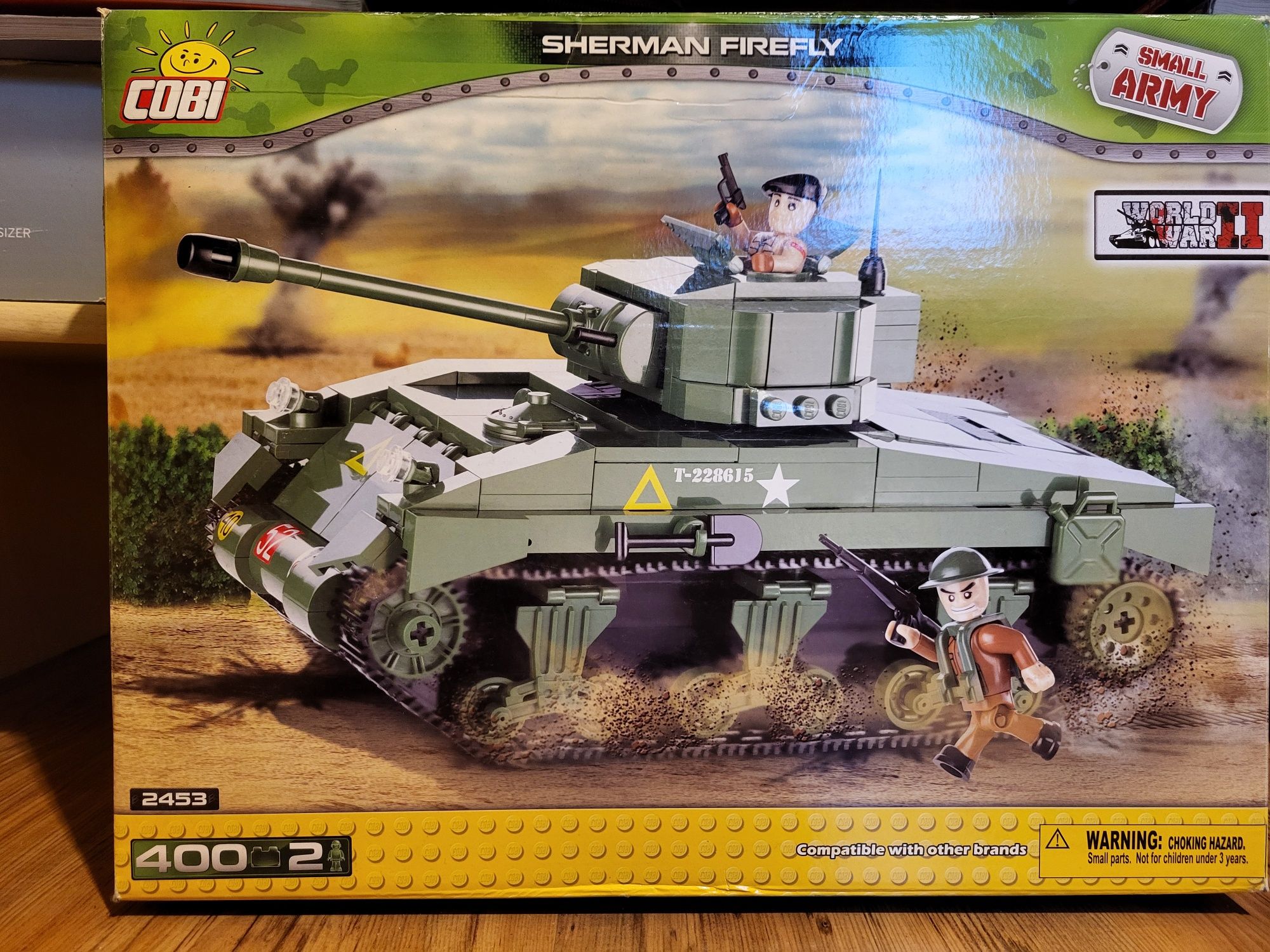 Czołg cobi sherman firefly small army WW2