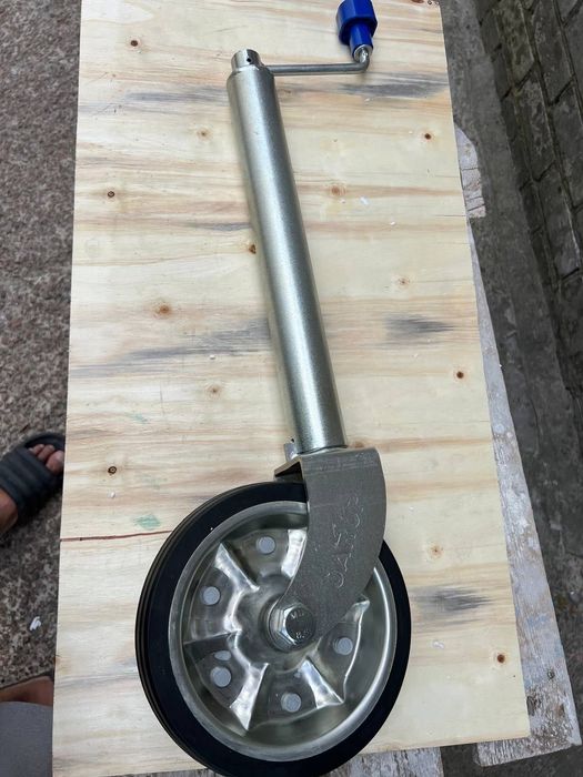 Опорне колесо для причепа  150 кг (200x50 мм)