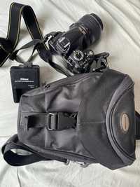 Lustrzanka aparat Nikon D3100 z obiektywem 18-55
