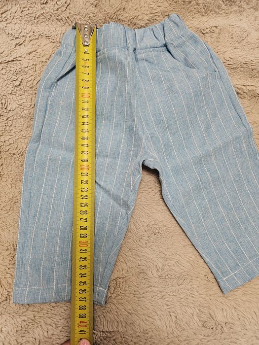 Костюм для немовлят  джентельмен блакитний 73 см 6-9 м 630 грн.