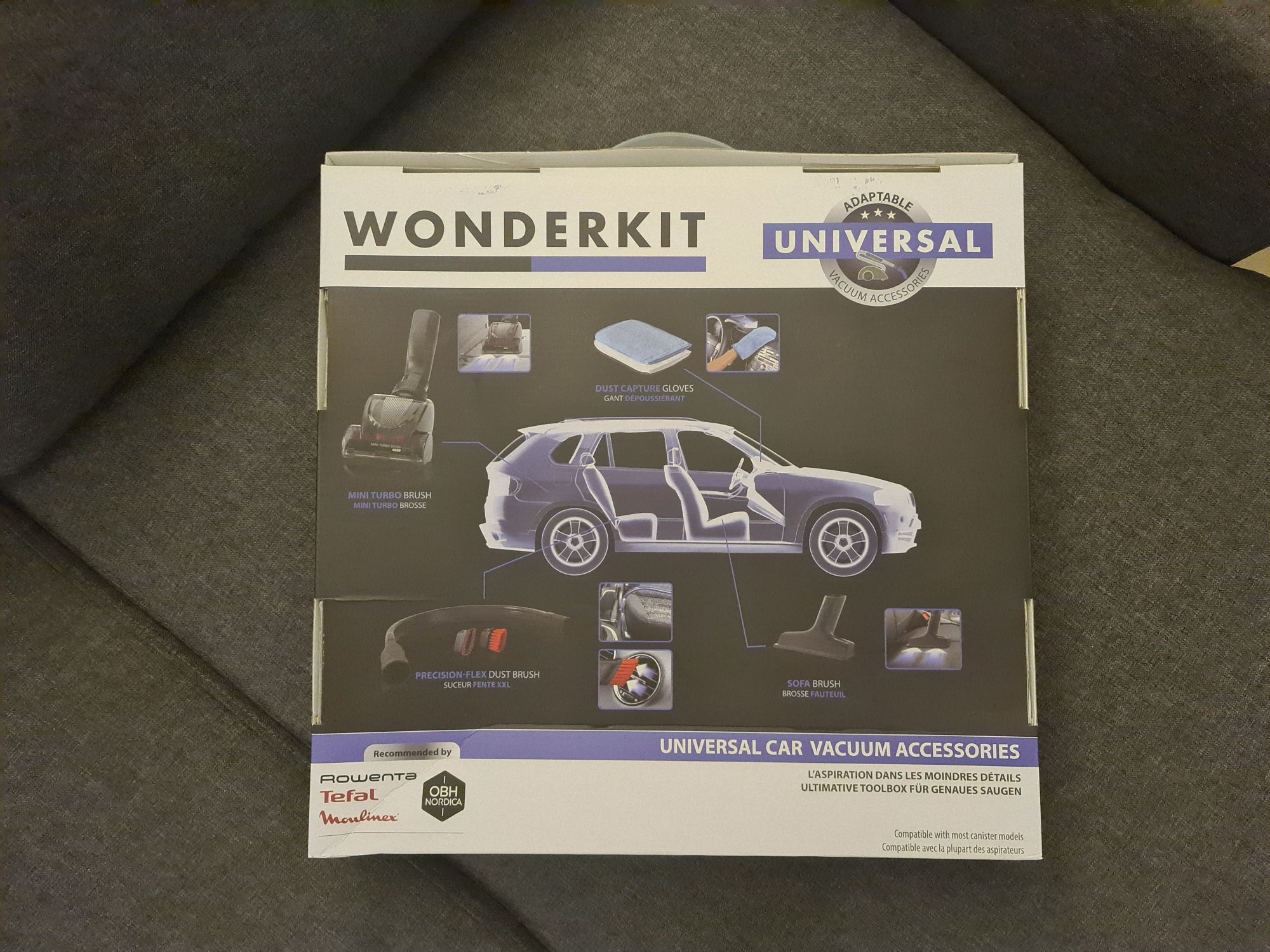 Wonderkit aspirador para carro Rowenta