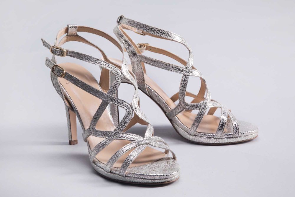 Nowe sandałki ADELE CHAMPAGNE Agnieszka Światły r. 38