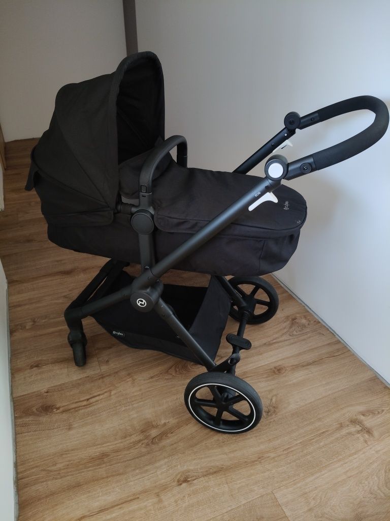Cybex Eos Basic 3w1 Wózek Głęboko-Spacerowy + Adaptery+ baza i fotelik