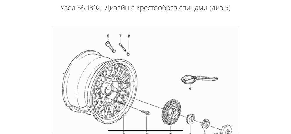 Кришки bbs 5стиль r14 bmw e30