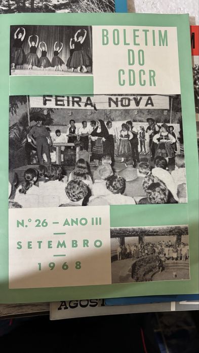 Boletins anos 60 CDTR Centro Desporto e Cultura pessoal CTT