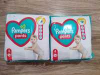 2 x Pampers Pants w rozmiarze 4 pieluchomajtki