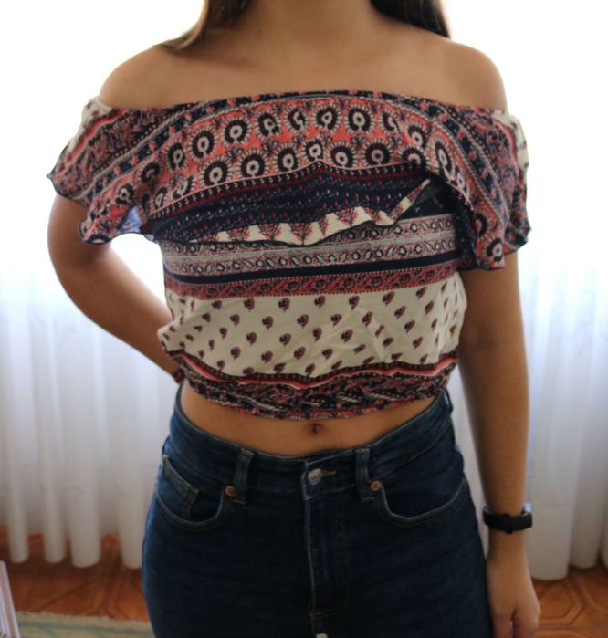 Blusa bershka - tamanho S