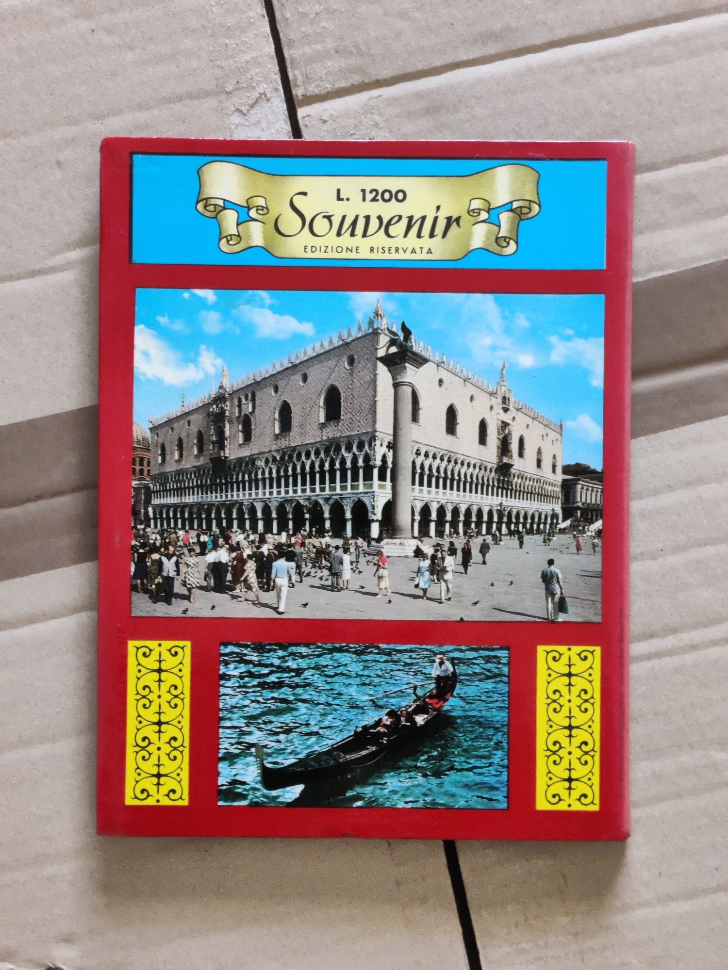 Livro " Venezia" - 60 fotocolor