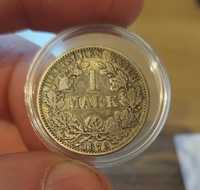 1 marka z 1878r Deutsche Reich Cesarstwo