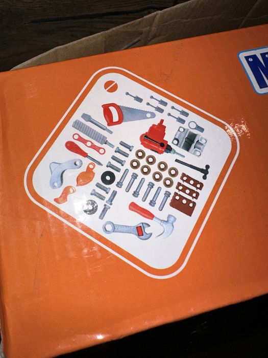 Набор инструментов Моя мастерская Дрель пила молоток верстак