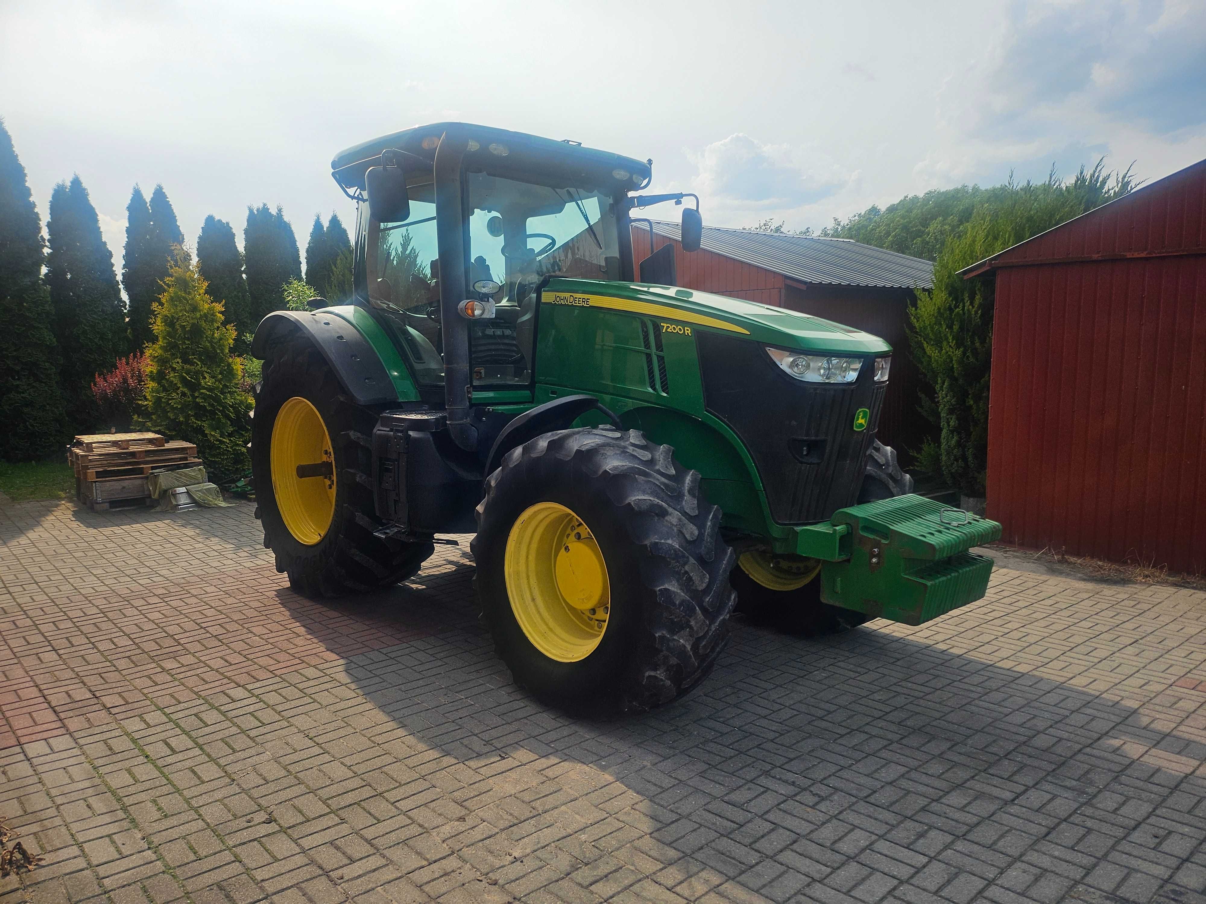 John Deere 7200R z Niemiec Pneumatyka