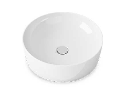 umywalka nablatowa okrągła 40 ceramiczna Lukka Ring Vitalle