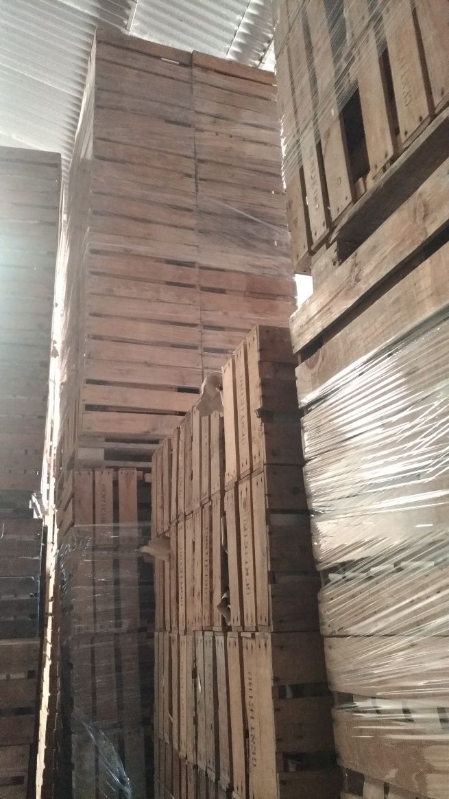 Caixas de madeira