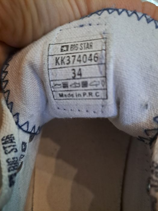 Trampki chłopięce Big Star roz 34