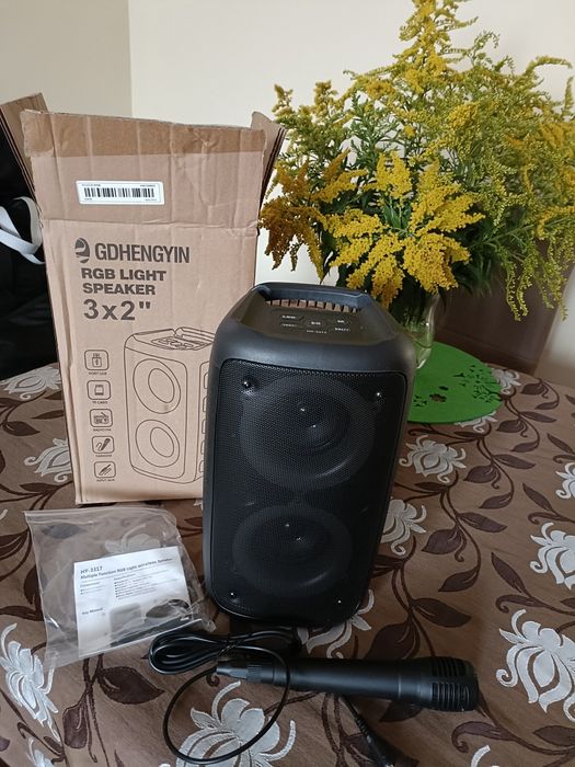 Głośnik RGB light speaker 3x2"