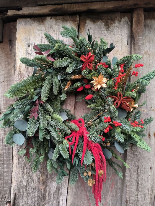 Дідух Ялинка  Різдвяний вінок Віночок на двері