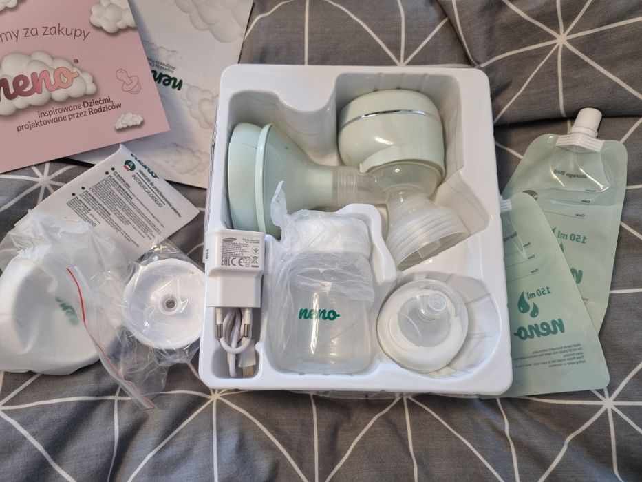 Neno Uno – dwufazowy bezprzewodowy laktator elektroniczny