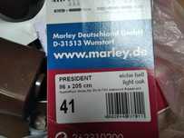 Drzwi harmonijkowe przesuwne "president" Marley