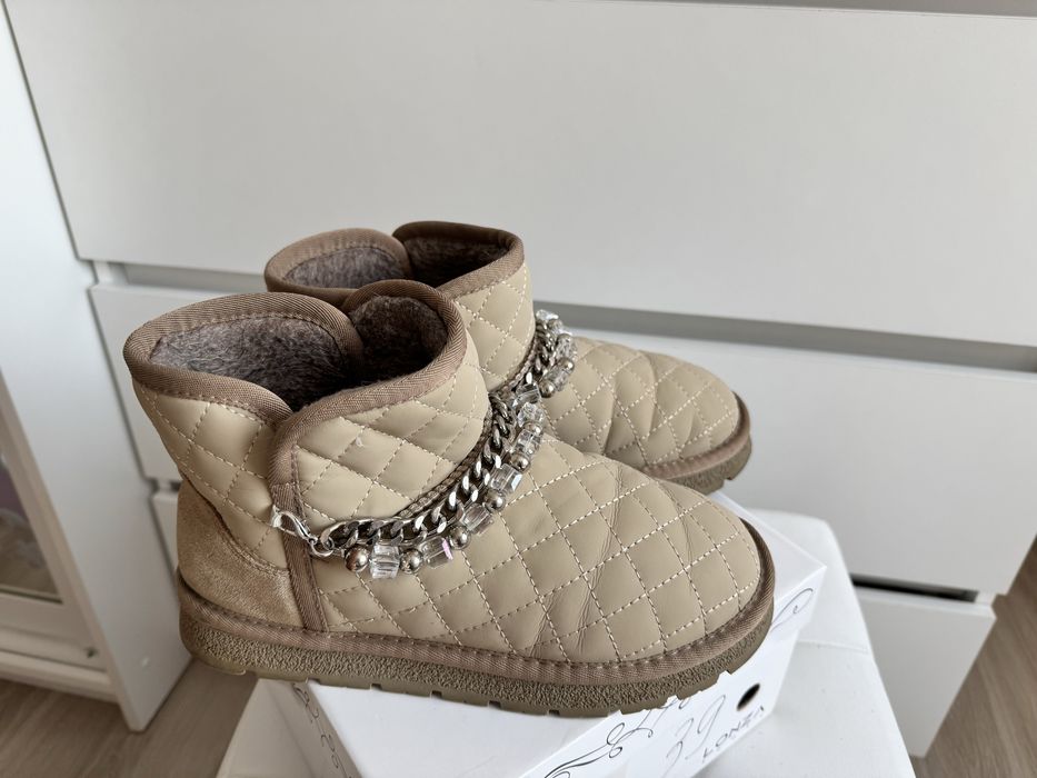 Чоботи- угги Lonza  натуральна шкіра