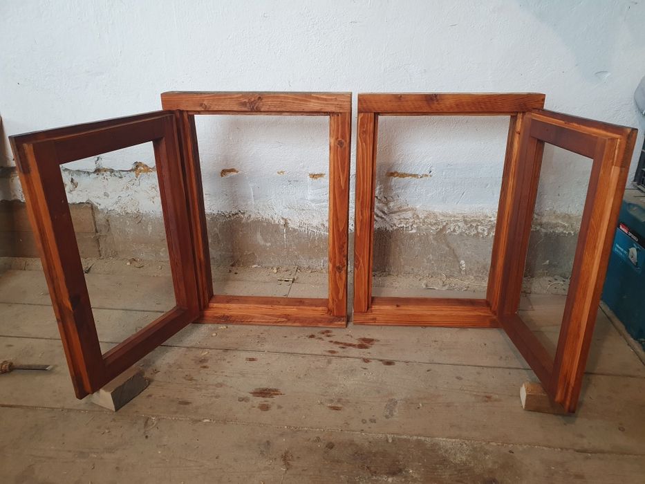 Okienka drewniane okna do kurnika itp