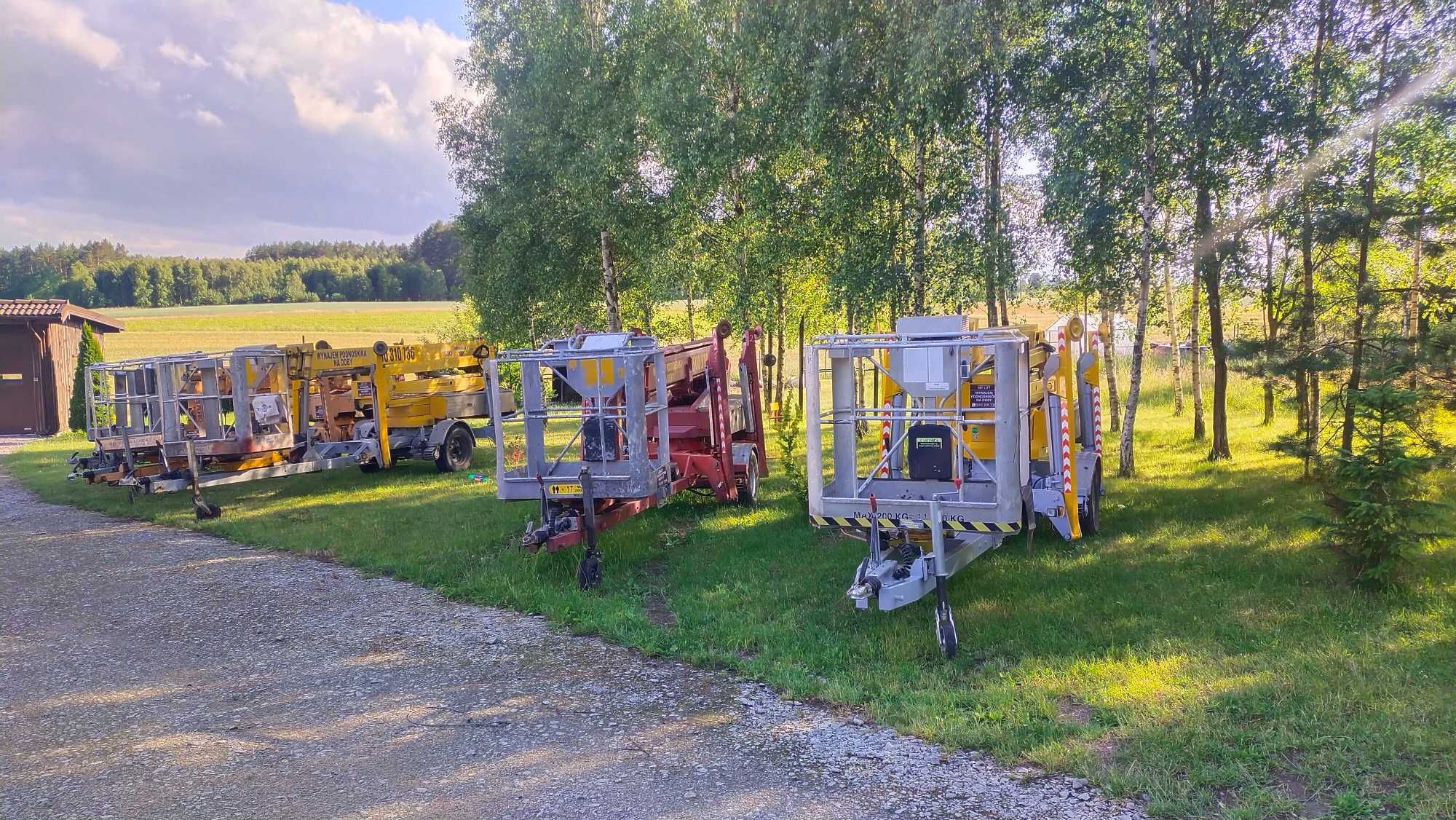 Podnośnik koszowy WYNAJEM 350 zl/ doba