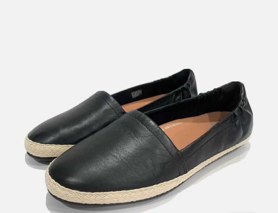 Кожаные  эспадрильи, балетки "Fitflop Siren Espadrille"