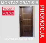 Drzwi zewnętrzne z montażem do bloku!!