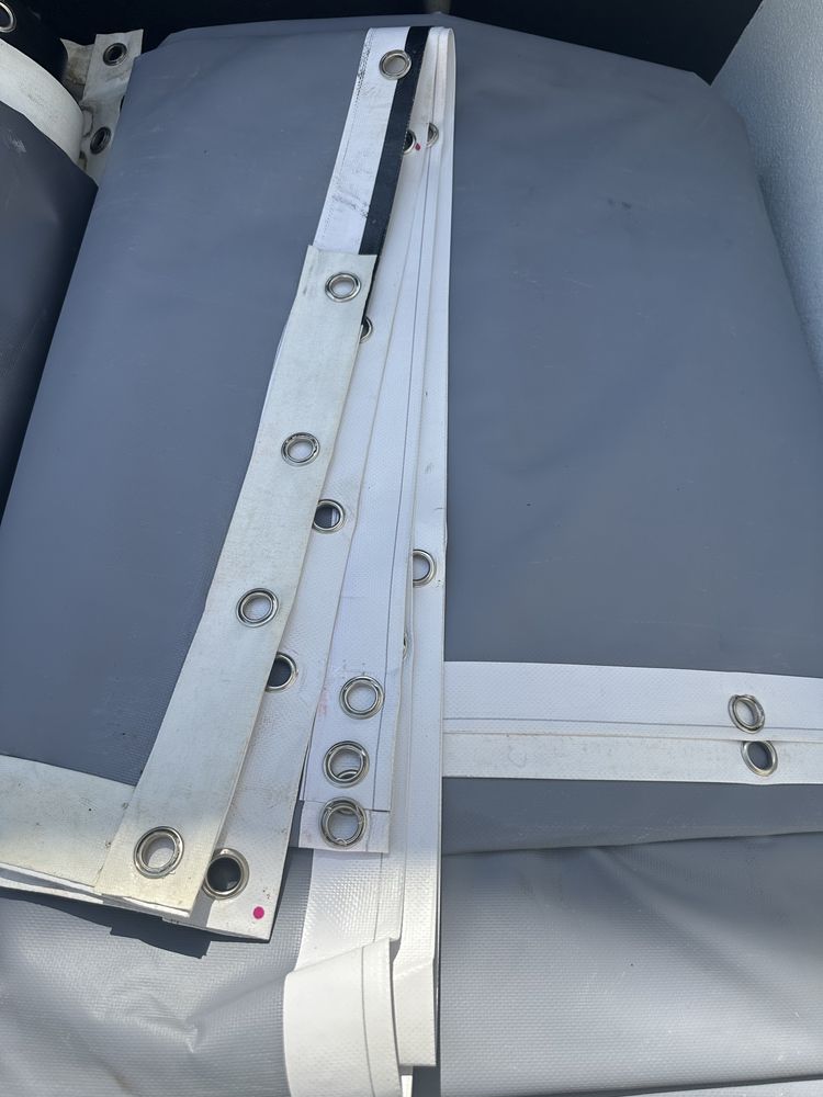 Lona impermeáveis utilizado para cobrir todo o tipo de material