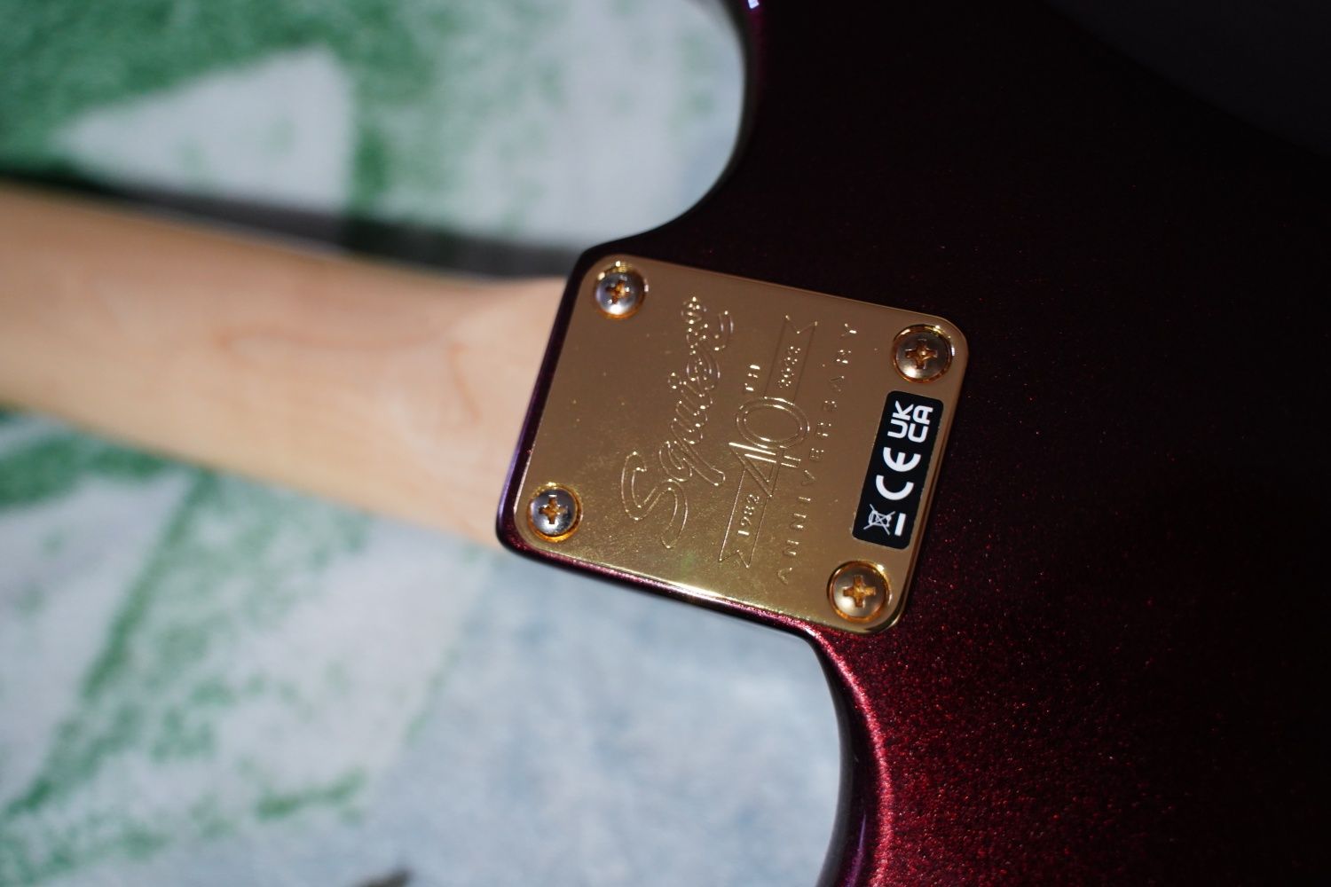 FENDER SQUIER 40TH Anniversary Stratocaster Gold