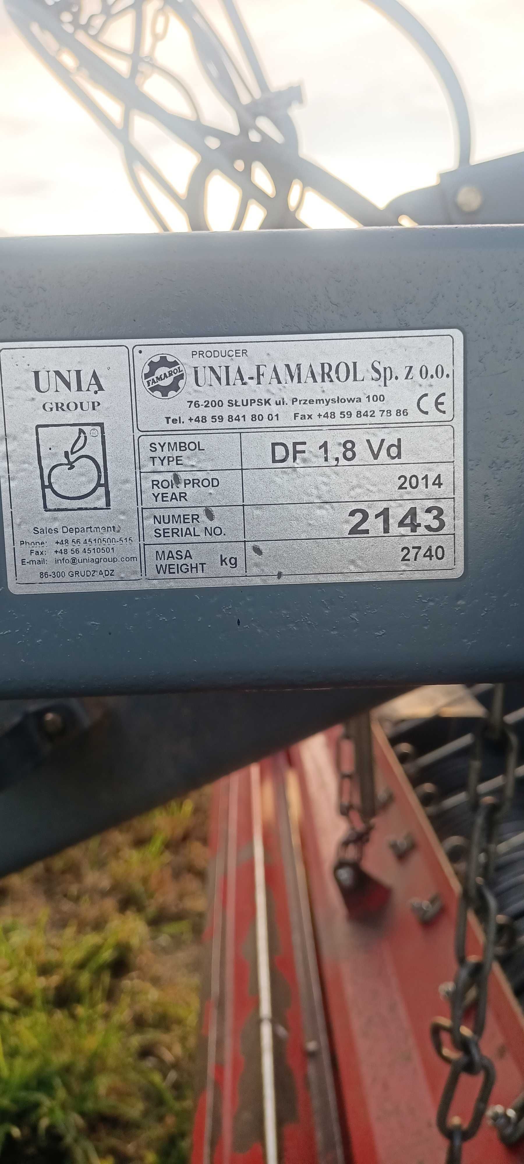 Unia famarol Df 1.8 vd