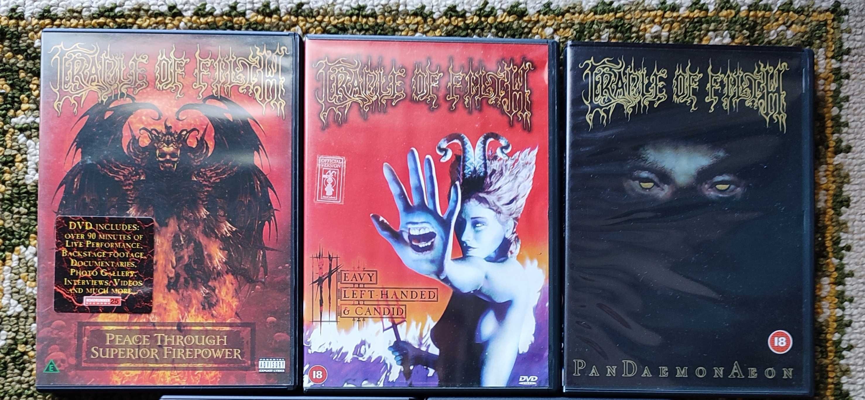 DVDs Cradle of Filth