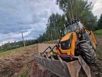 Usługi Koparko-Ładowarką koparką 16 ton