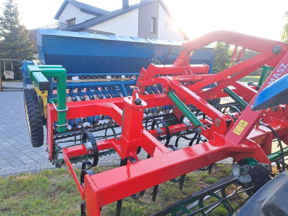 Agregat uprawowo siewny 2.7 agromasz poznaniak